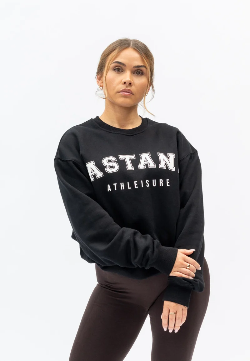 A Modena Unisex Sweatshirt - Black