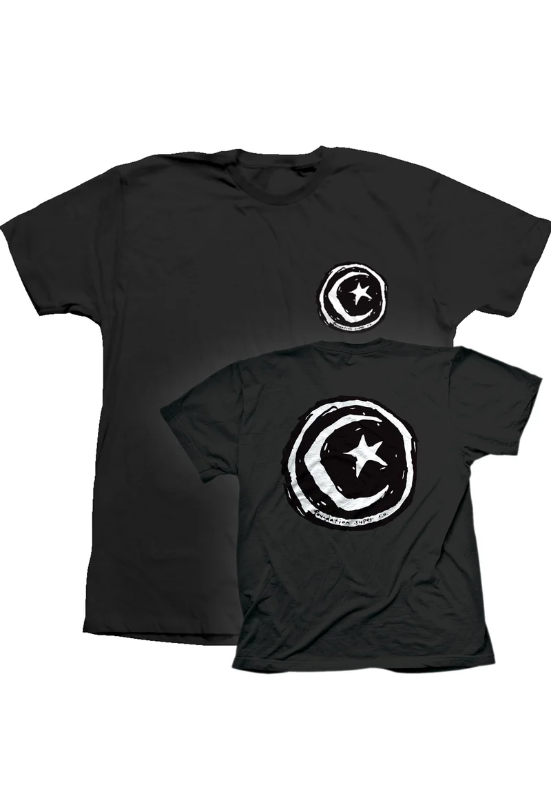 Star & Moon Front & Back Print