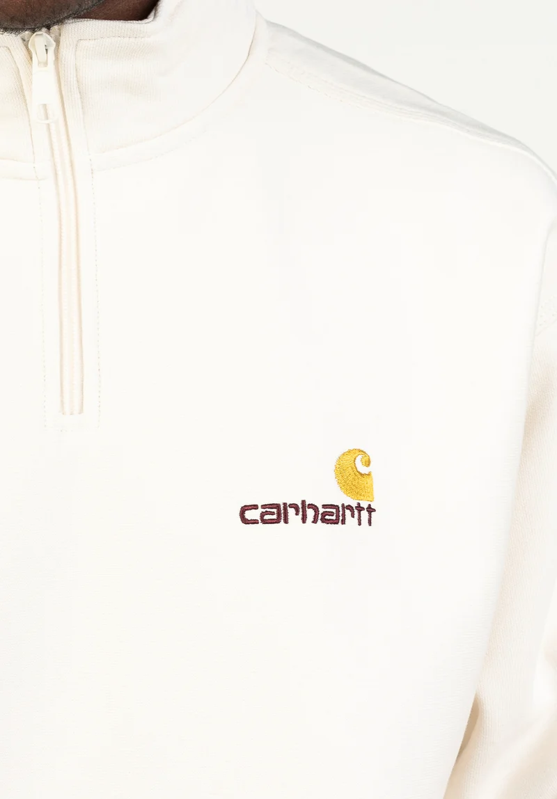 Half Zip American Script