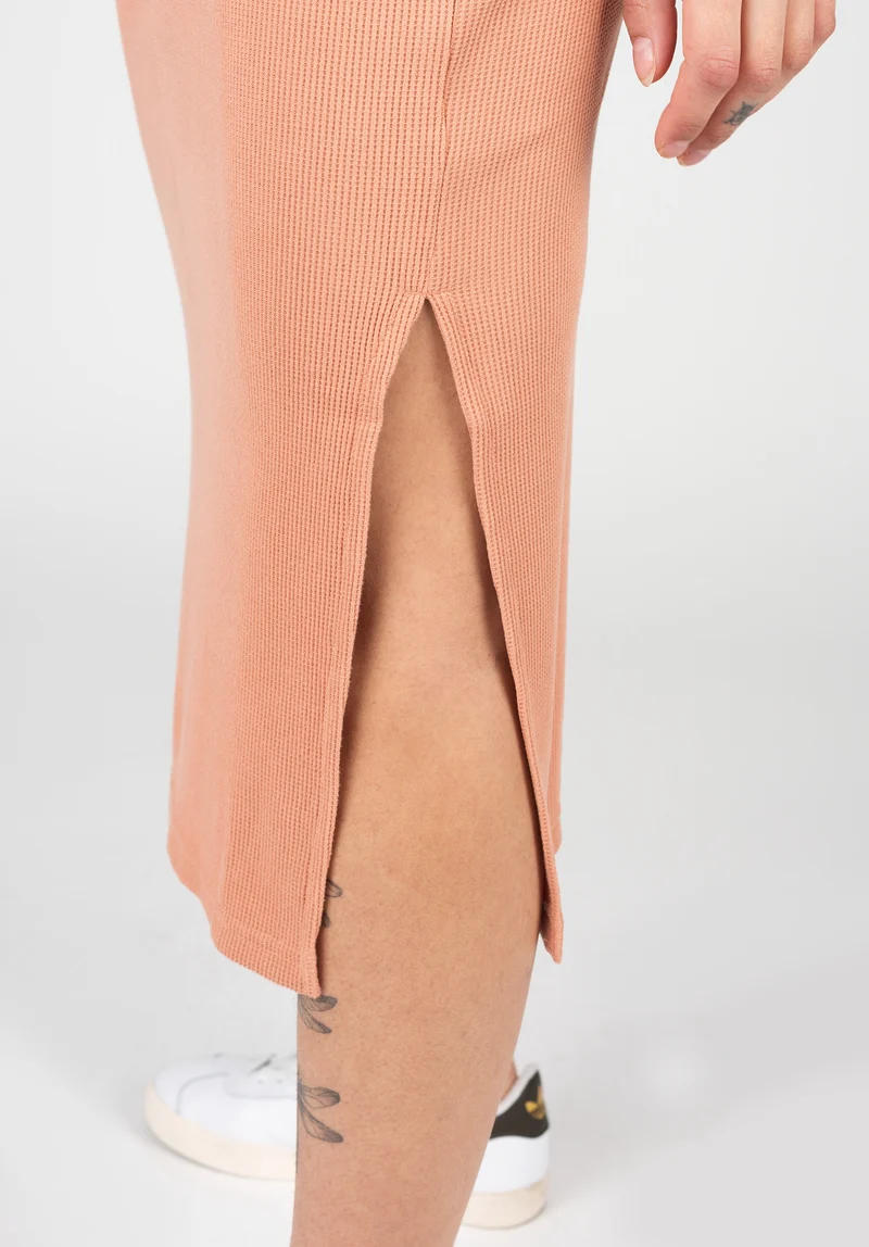 Late Sunset Halter Midi