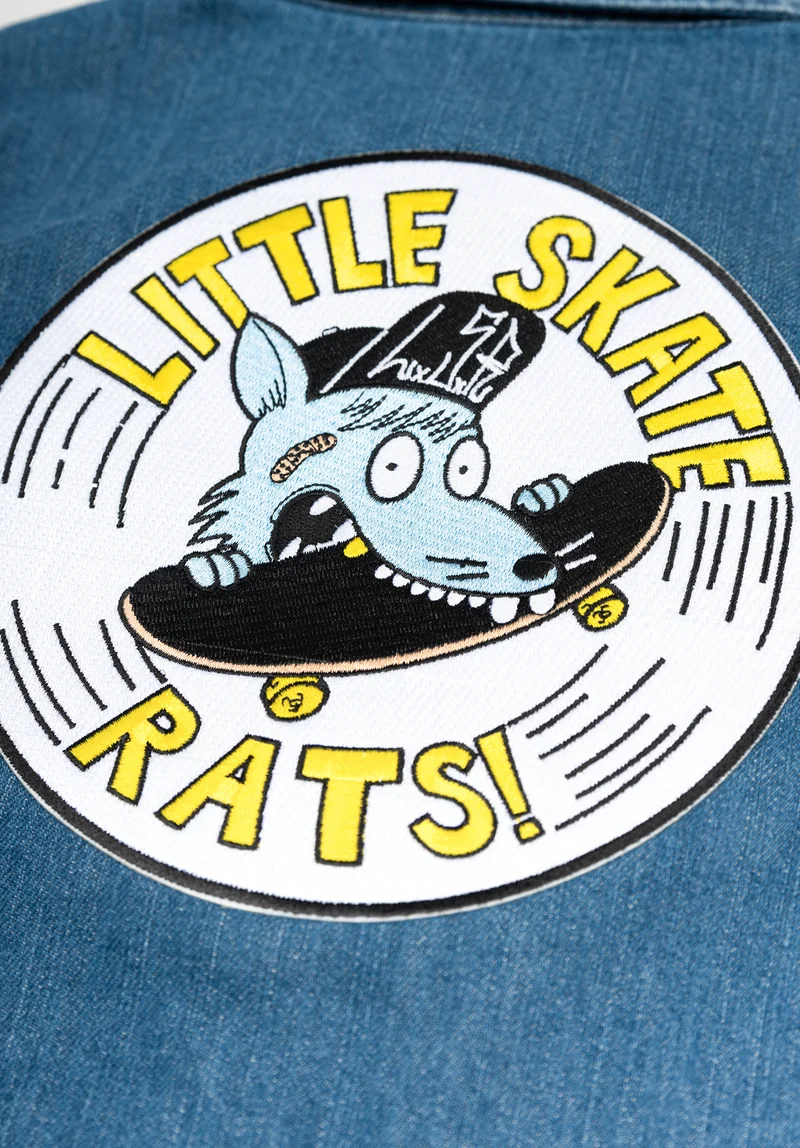 Jeansjacke Logo Patch