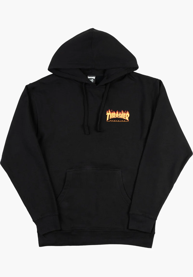 Thrasher Flame Dot Girl Hooded