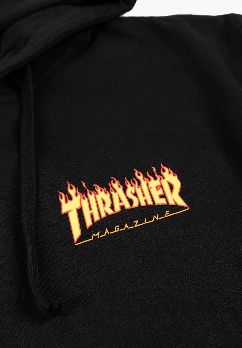Thrasher Flame Dot Girl Hooded