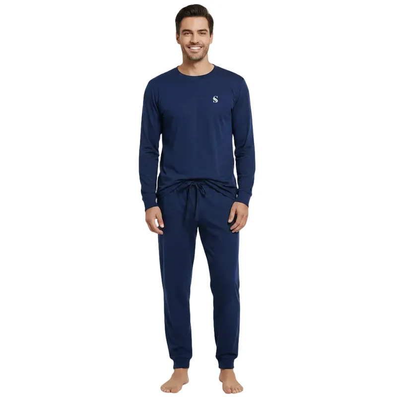 Herren-Pyjama-Set für höchsten Komfort – Luxuriöse, weiche Nachtwäsche für ultimative Entspannung