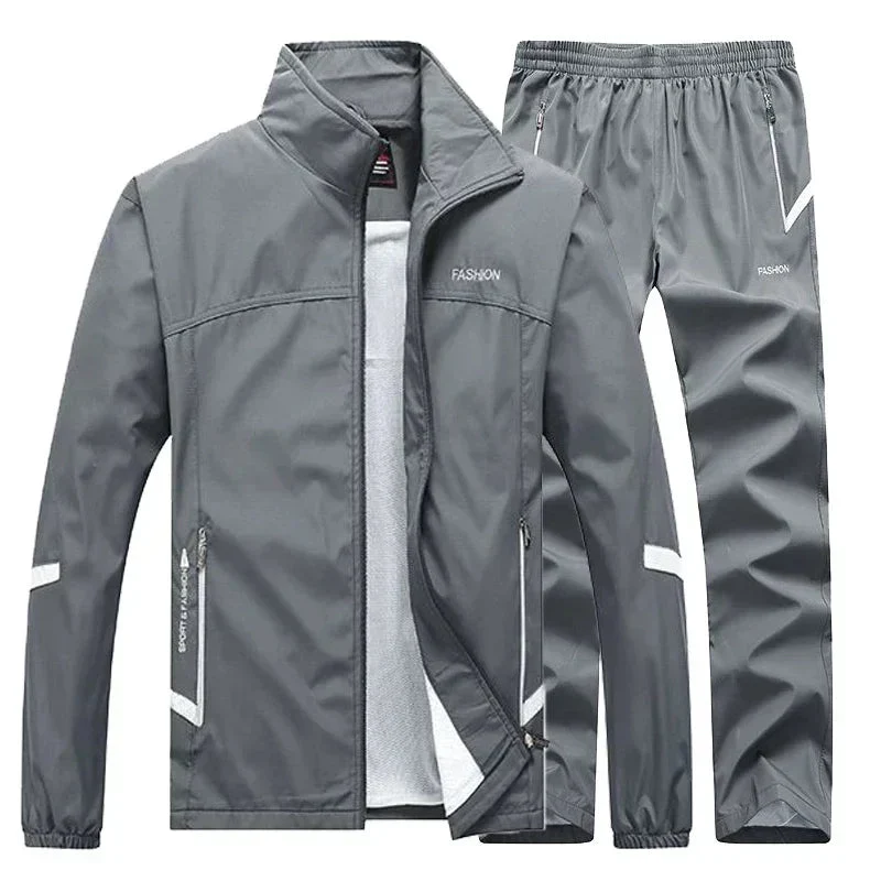 Sportanzug-Set für Herren – Joggingjacke und Trainingshose für den Herbst