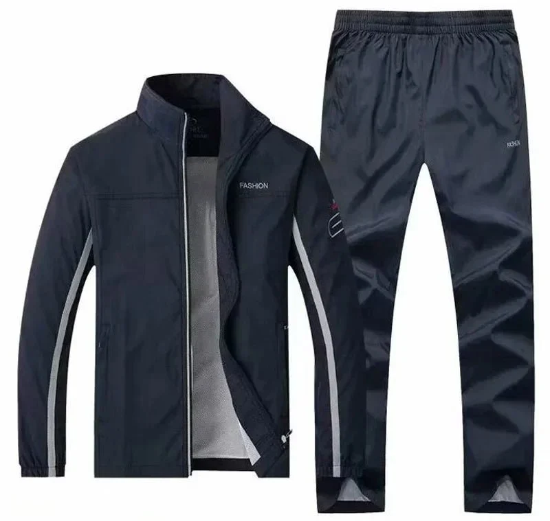 Sportanzug-Set für Herren – Joggingjacke und Trainingshose für den Herbst