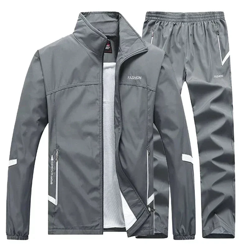 Sportanzug-Set für Herren – Joggingjacke und Trainingshose für den Herbst