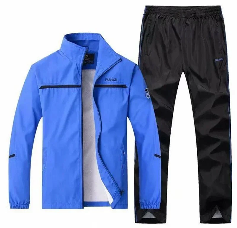 Sportanzug-Set für Herren – Joggingjacke und Trainingshose für den Herbst