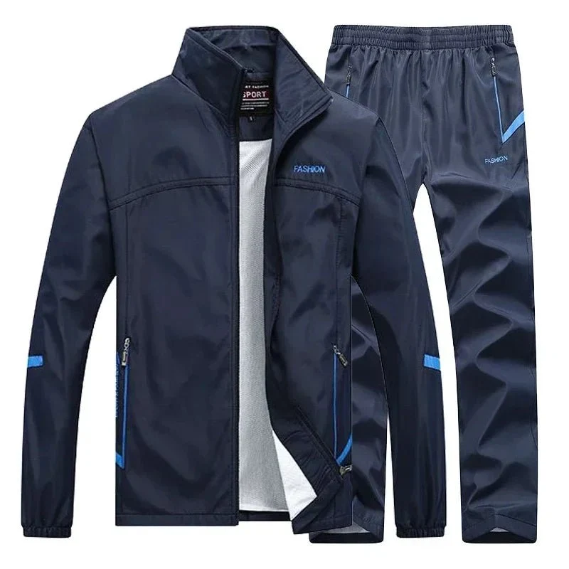 Sportanzug-Set für Herren – Joggingjacke und Trainingshose für den Herbst