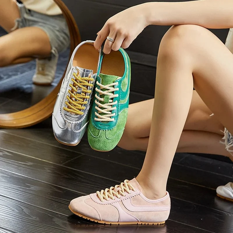 Koreanische Damenschuhe für den Herbst in traumhaften Farben mit atmungsaktivem Design