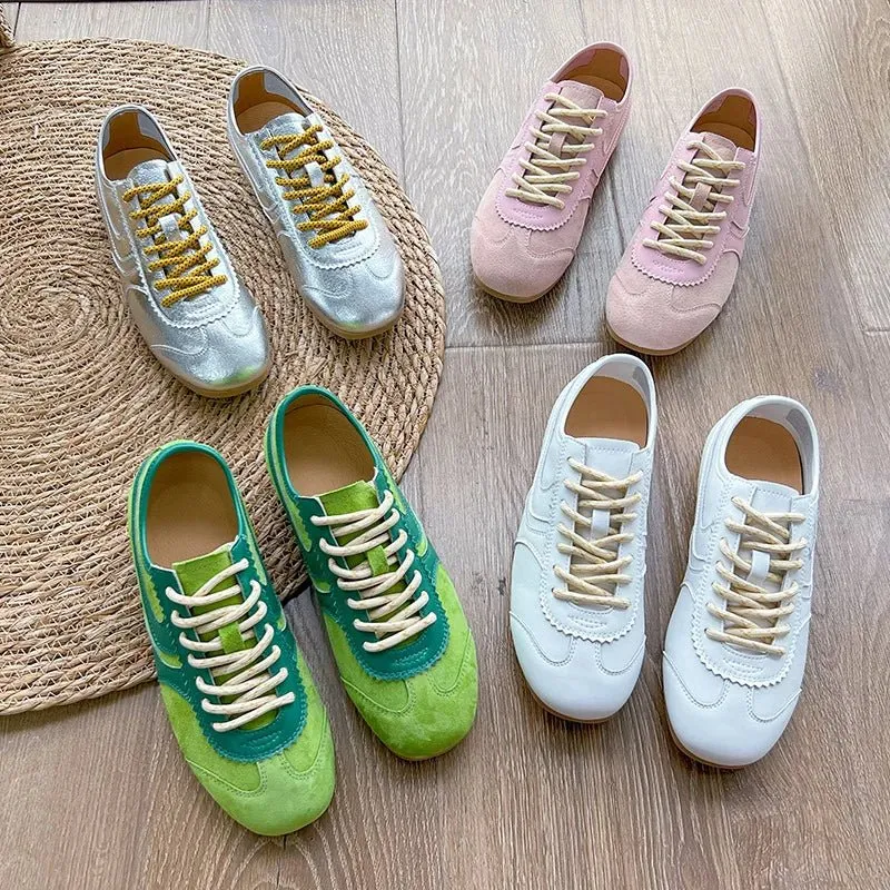 Koreanische Damenschuhe für den Herbst in traumhaften Farben mit atmungsaktivem Design