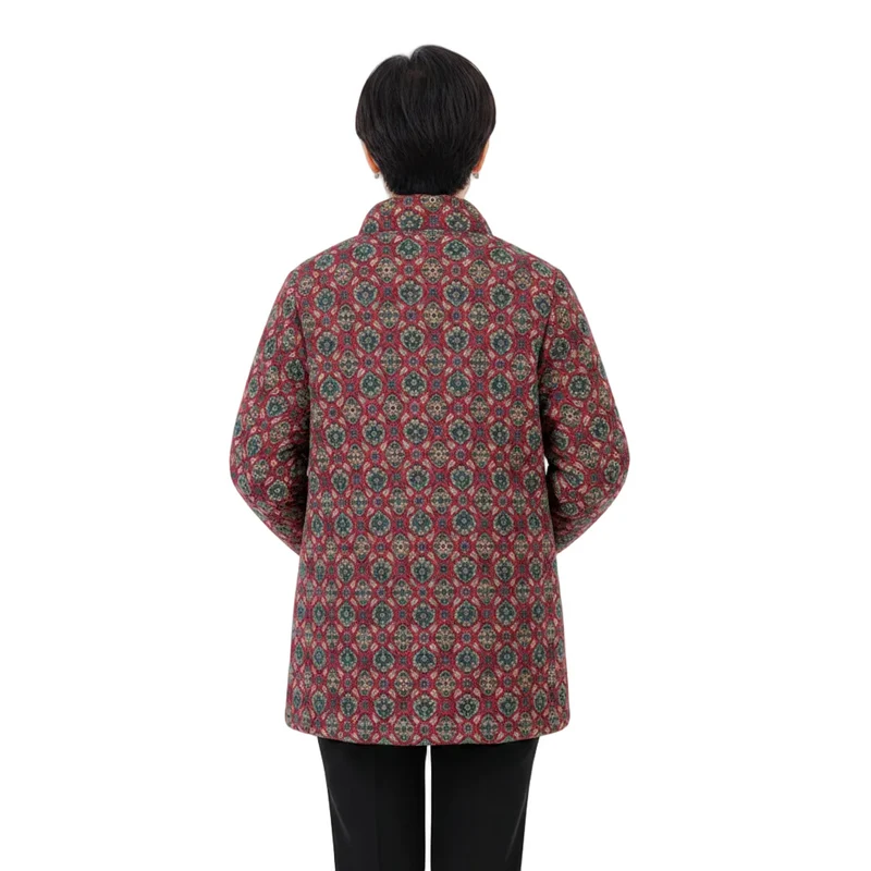 Dicker Baumwollmantel für Senioren: Komfortable Eleganz für jeden Tag