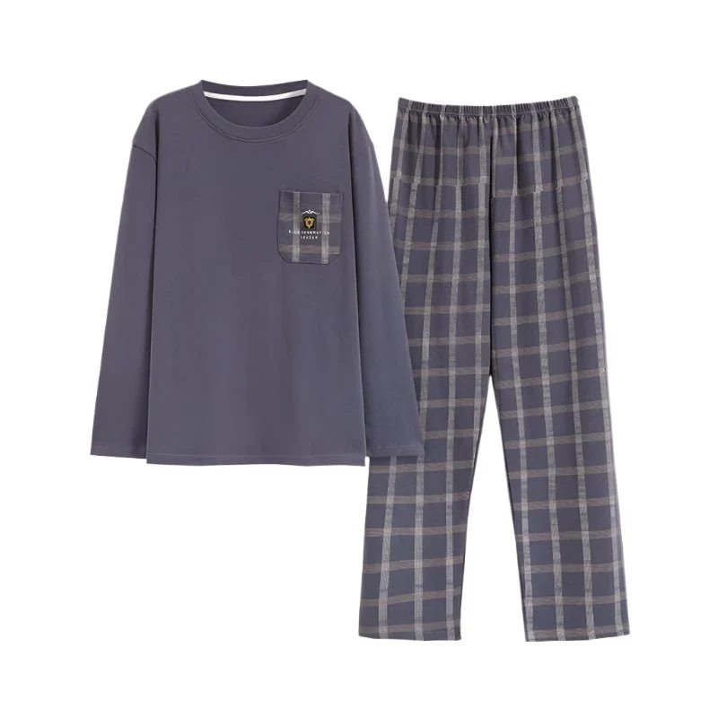 Herren-Pyjama-Set in Übergröße für ultimativen Komfort