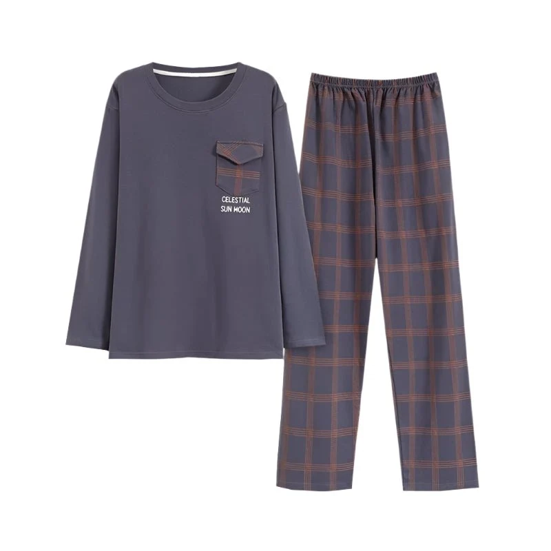 Herren-Pyjama-Set in Übergröße für ultimativen Komfort