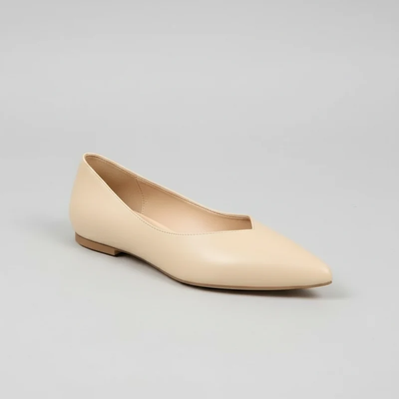 Große, flache Damen-Bootsschuhe aus Leder für Komfort und Stil