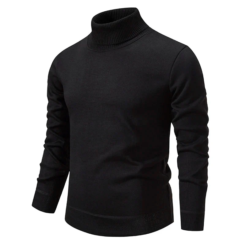 Warmer Herren-Rollkragenpullover für bequemen Tragekomfort im Alltag