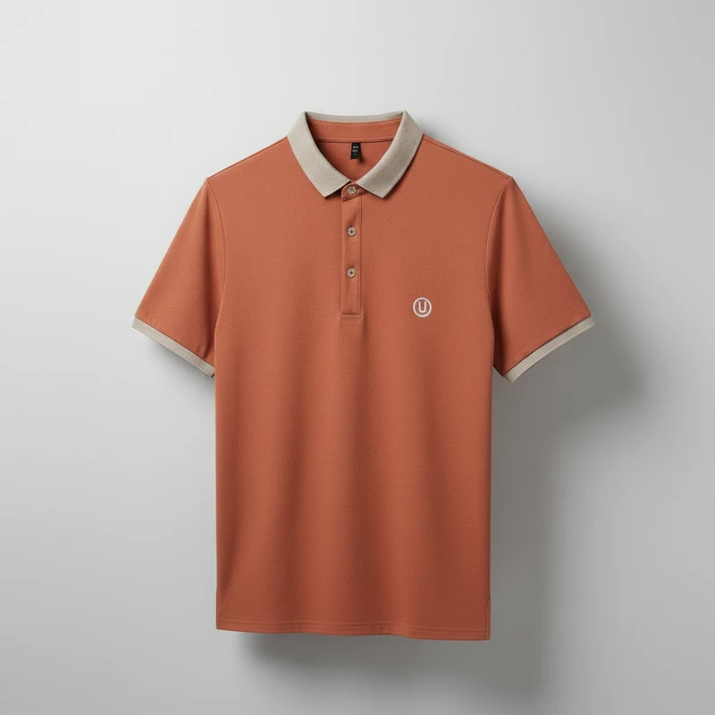 Besticktes Herren-Poloshirt – Bequeme, atmungsaktive Baumwolle für den Business-Look