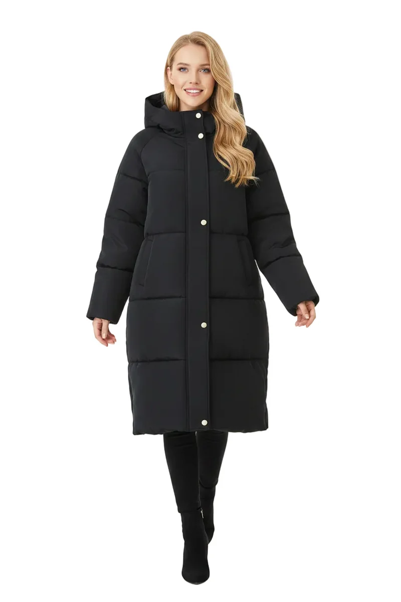 Werten Sie Ihre Garderobe mit unserer stylischen Damen-Steppjacke auf.