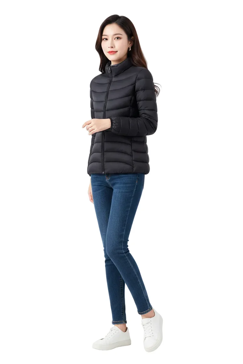 Gemütlich und schick zugleich: Damen-Wintermantel aus Baumwolle für ultimativen Komfort und Stil