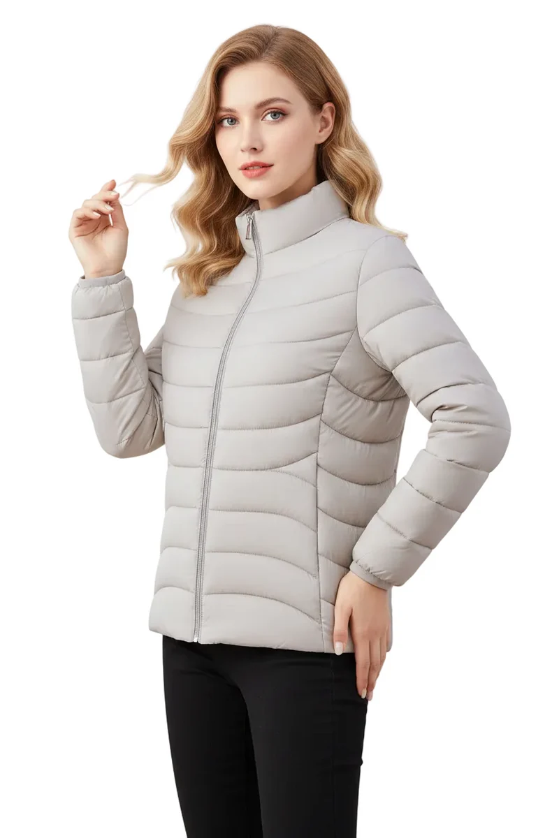 Gemütlich und schick zugleich: Damen-Wintermantel aus Baumwolle für ultimativen Komfort und Stil