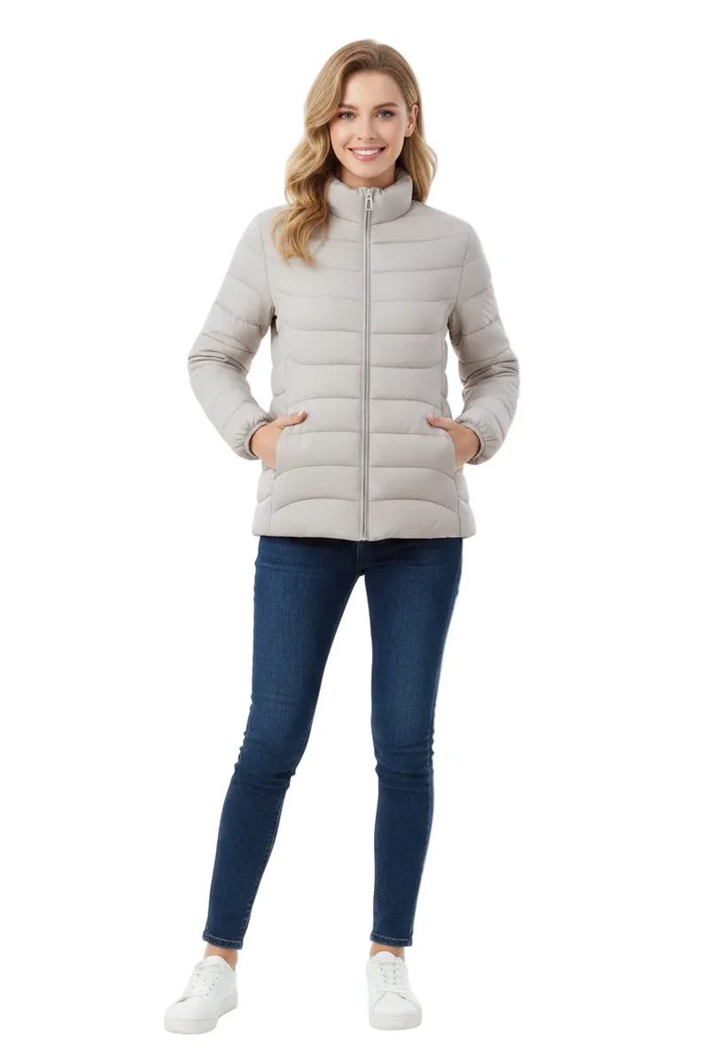 Gemütlich und schick zugleich: Damen-Wintermantel aus Baumwolle für ultimativen Komfort und Stil