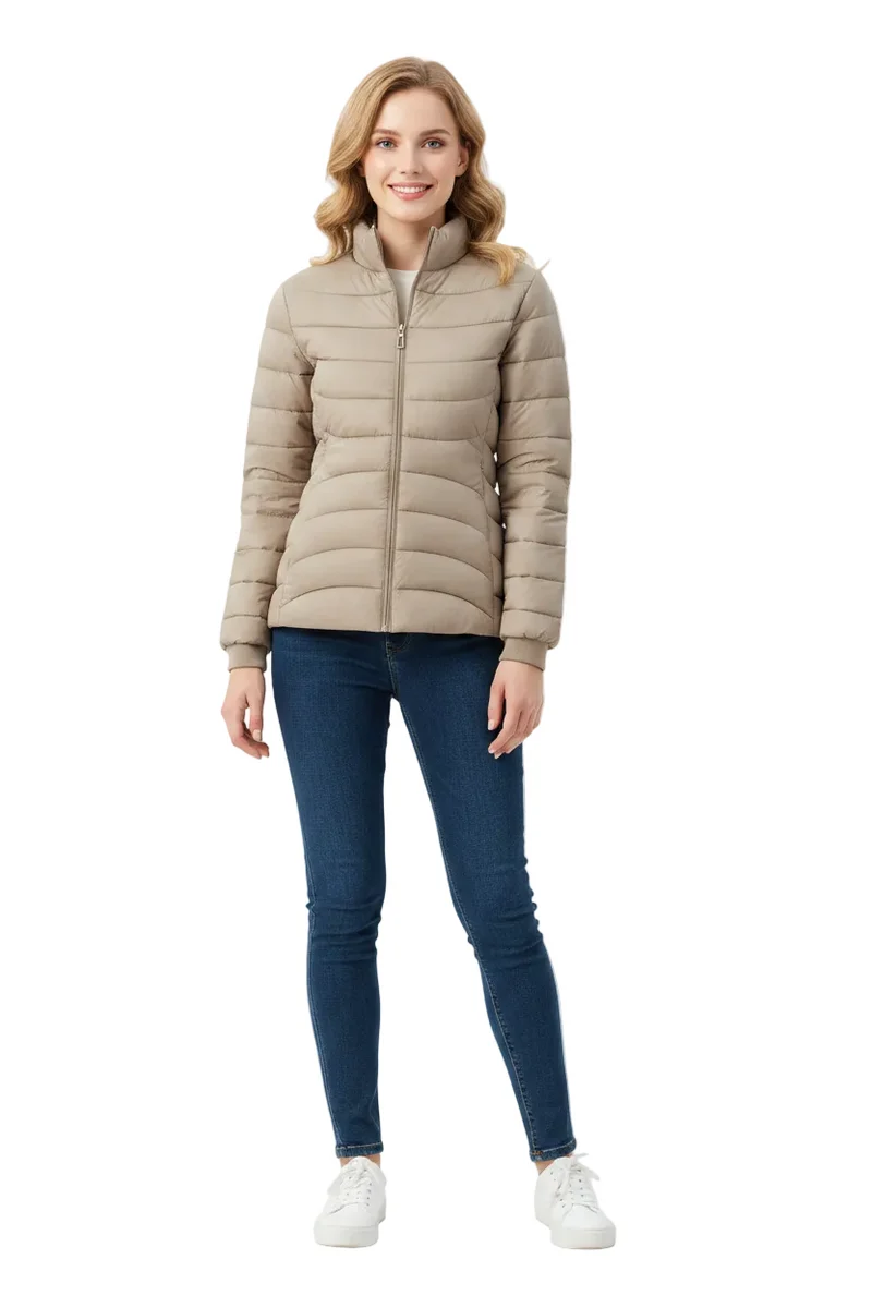 Gemütlich und schick zugleich: Damen-Wintermantel aus Baumwolle für ultimativen Komfort und Stil
