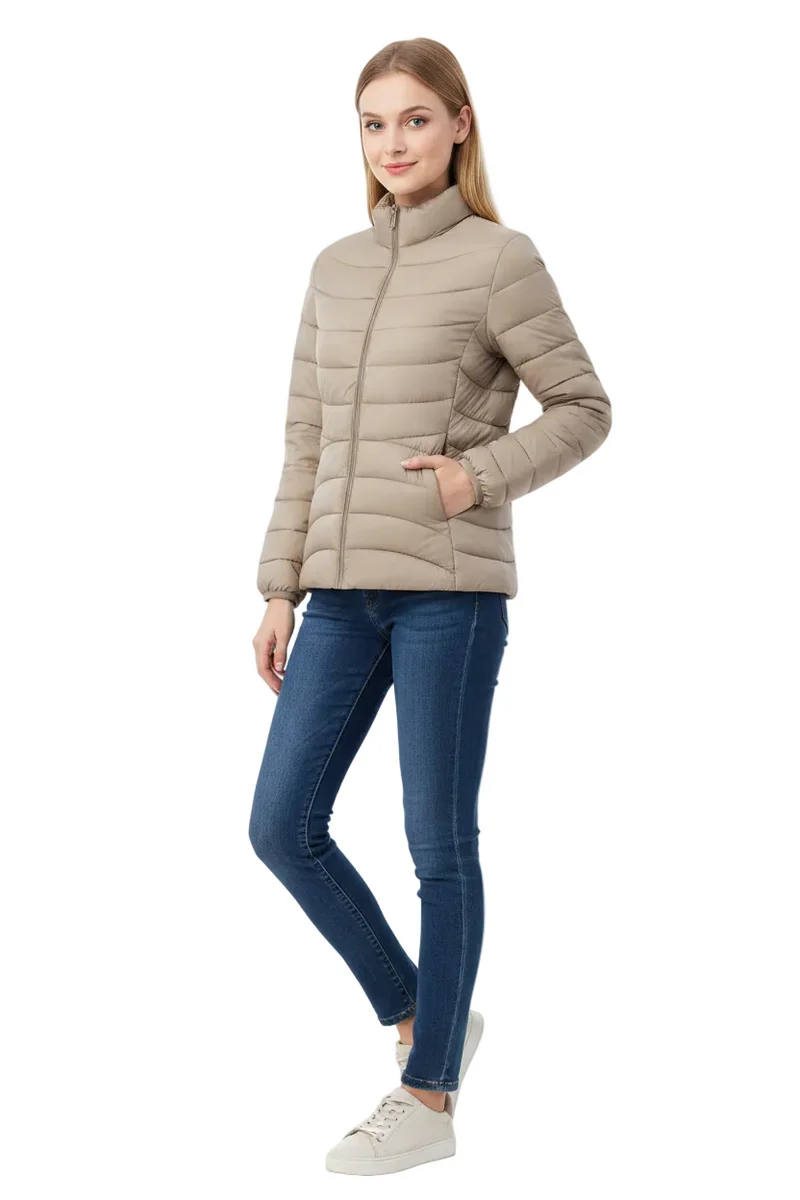 Gemütlich und schick zugleich: Damen-Wintermantel aus Baumwolle für ultimativen Komfort und Stil