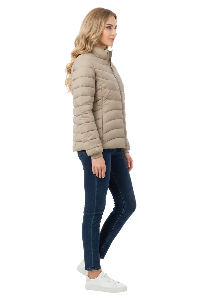 Gemütlich und schick zugleich: Damen-Wintermantel aus Baumwolle für ultimativen Komfort und Stil
