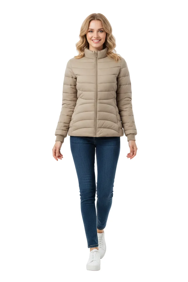 Gemütlich und schick zugleich: Damen-Wintermantel aus Baumwolle für ultimativen Komfort und Stil
