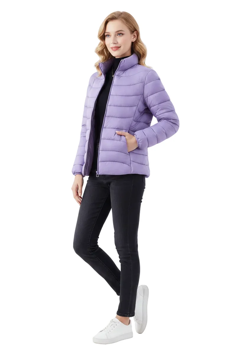 Gemütlich und schick zugleich: Damen-Wintermantel aus Baumwolle für ultimativen Komfort und Stil