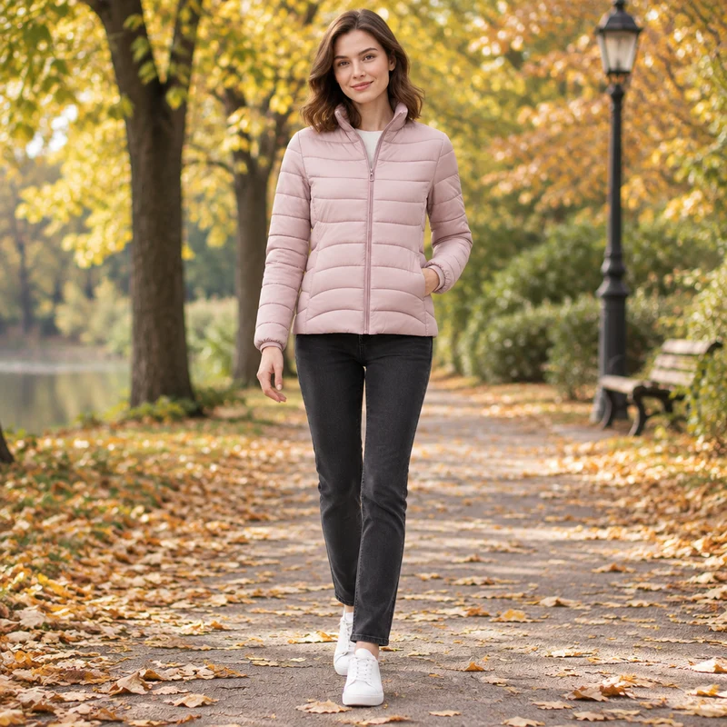 Gemütlich und schick zugleich: Damen-Wintermantel aus Baumwolle für ultimativen Komfort und Stil