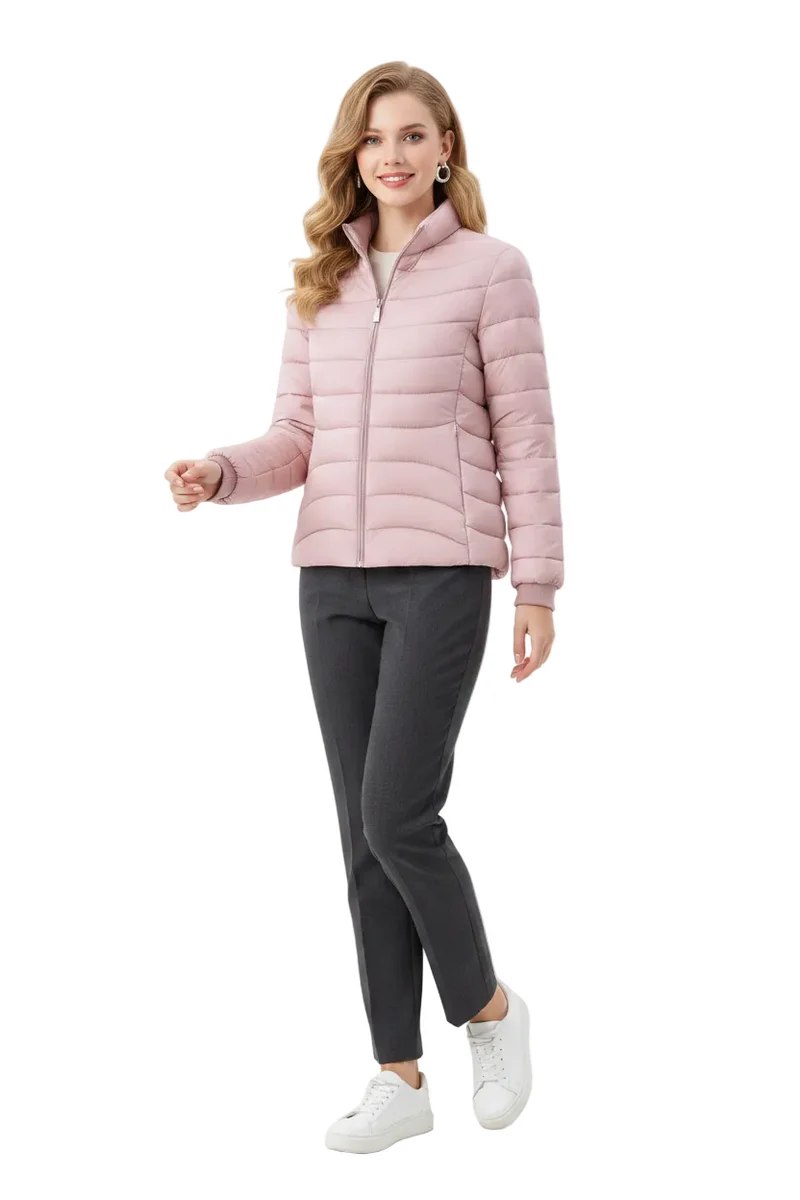 Gemütlich und schick zugleich: Damen-Wintermantel aus Baumwolle für ultimativen Komfort und Stil