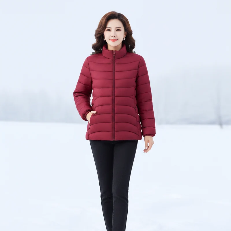 Gemütlich und schick zugleich: Damen-Wintermantel aus Baumwolle für ultimativen Komfort und Stil