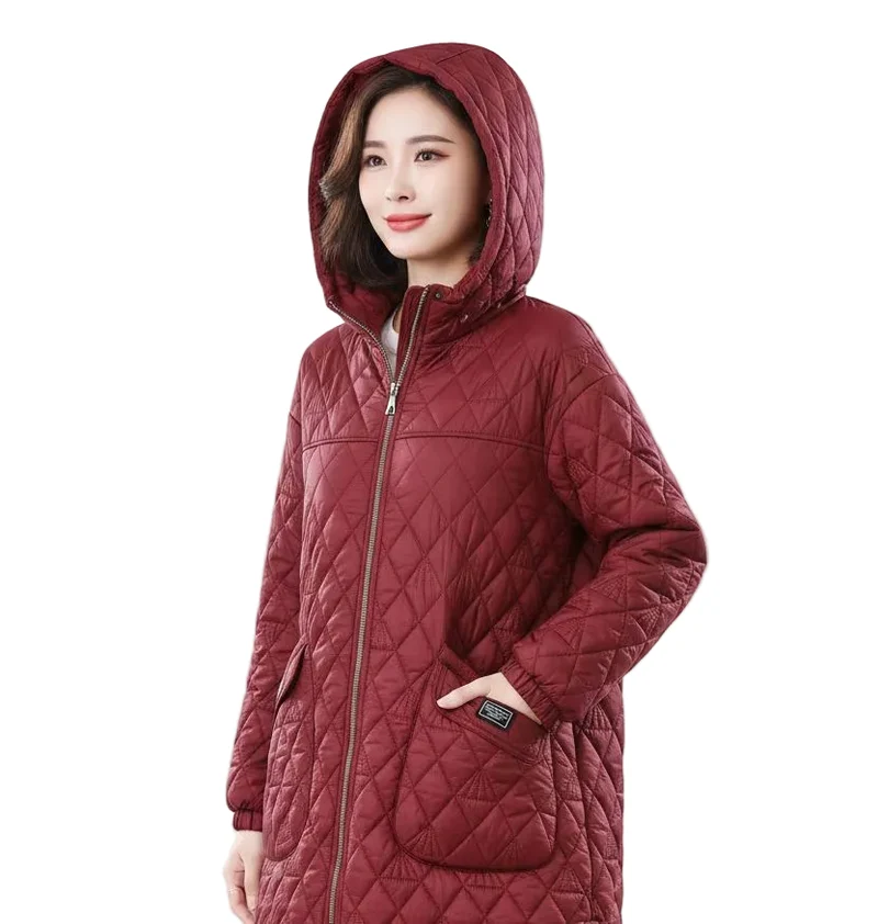 Verleihen Sie Ihrem Winter-Look mit unserer gesteppten Damen-Winterjacke das gewisse Etwas.