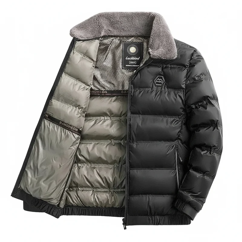 Selbstheizender Winterparka für Herren – Erstklassiger Kälteschutz und hervorragende Wärme