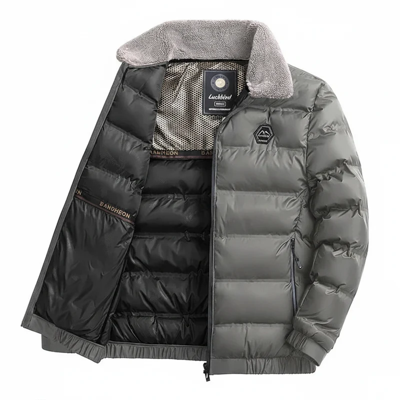 Selbstheizender Winterparka für Herren – Erstklassiger Kälteschutz und hervorragende Wärme