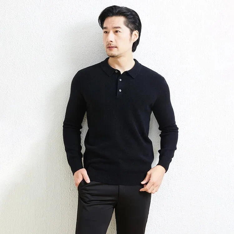 Verleihen Sie Ihrem Stil mit unserem hochwertigen Herren-Wollpullover das gewisse Extra.