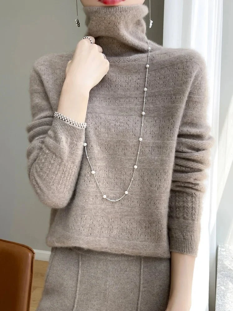 Verleihen Sie Ihrem Stil mit dem australischen Wollpullover für Damen einen Hauch von Eleganz – die perfekte Mischung aus Komfort und Eleganz