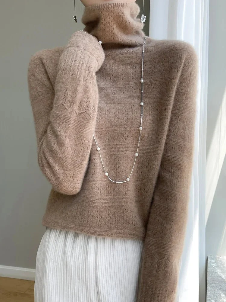 Verleihen Sie Ihrem Stil mit dem australischen Wollpullover für Damen einen Hauch von Eleganz – die perfekte Mischung aus Komfort und Eleganz