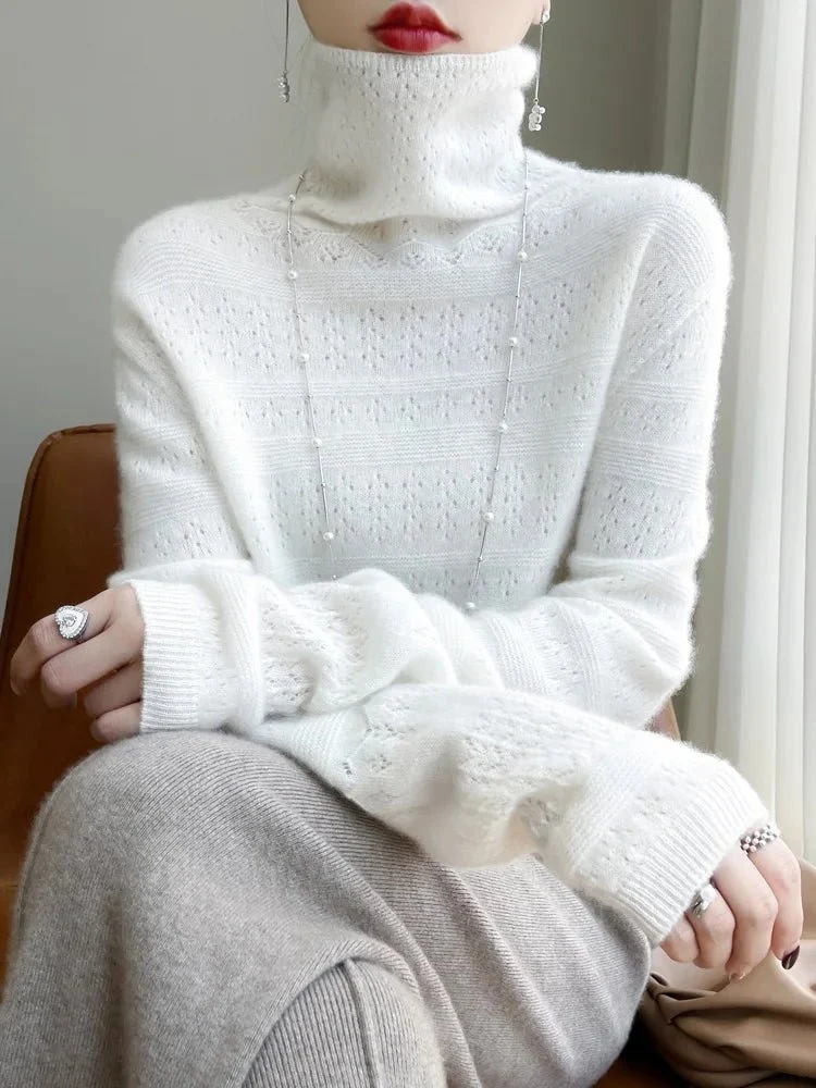 Verleihen Sie Ihrem Stil mit dem australischen Wollpullover für Damen einen Hauch von Eleganz – die perfekte Mischung aus Komfort und Eleganz