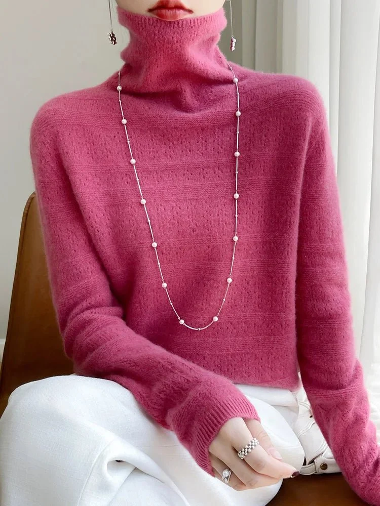 Verleihen Sie Ihrem Stil mit dem australischen Wollpullover für Damen einen Hauch von Eleganz – die perfekte Mischung aus Komfort und Eleganz