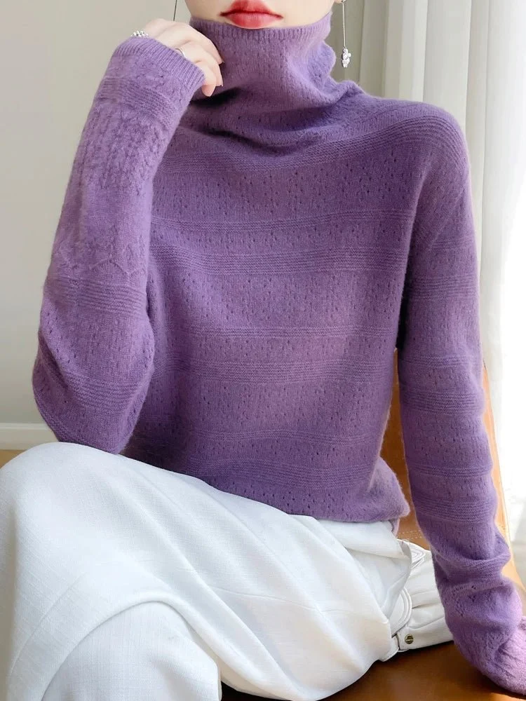 Verleihen Sie Ihrem Stil mit dem australischen Wollpullover für Damen einen Hauch von Eleganz – die perfekte Mischung aus Komfort und Eleganz
