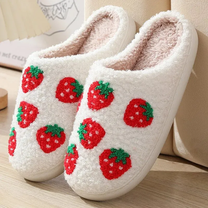 Niedliche Winterpantoffeln für Damen – Kuschelige Plüsch-Flip-Flops für mehr Komfort in Innenräumen