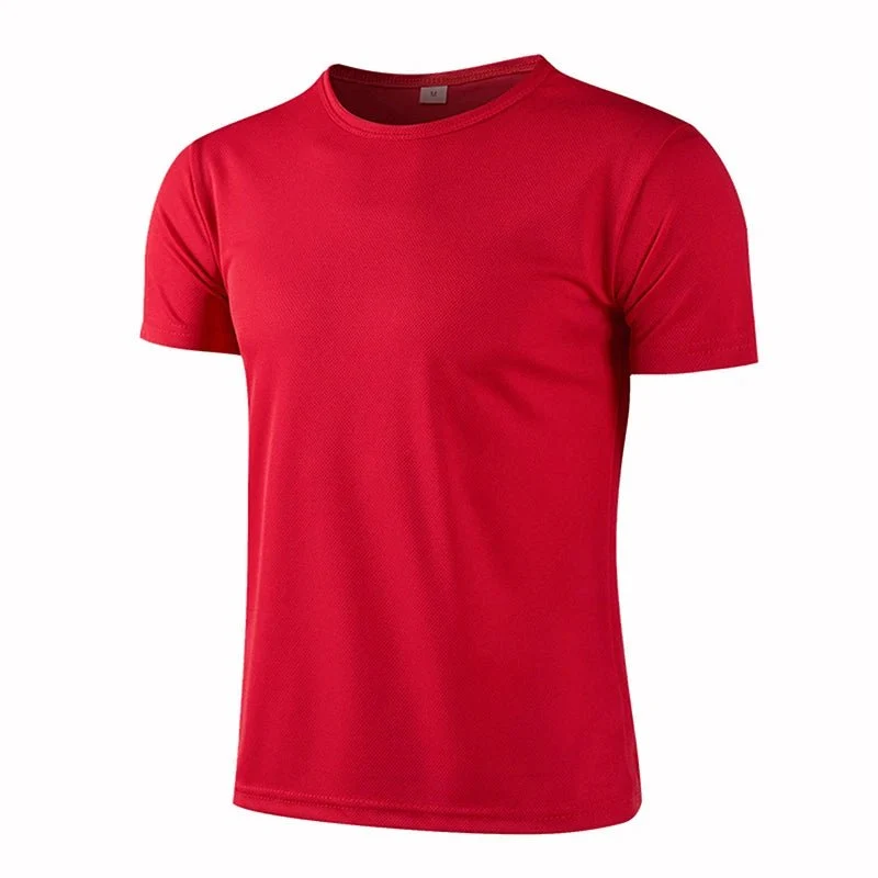 Schnelltrocknendes Sport-T-Shirt für Damen und Herren – Kurzarm-Fitnessbekleidung