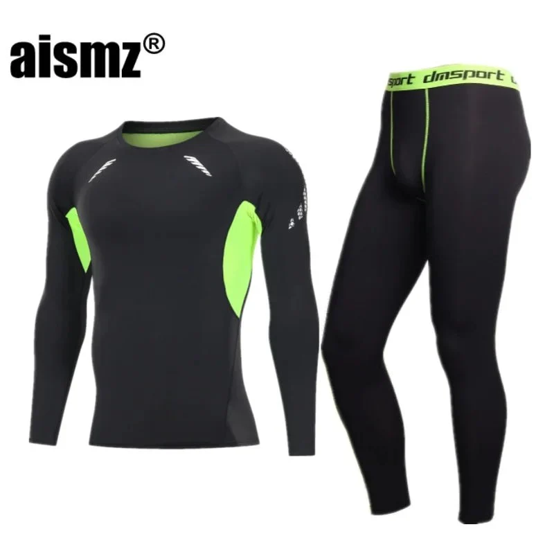 Thermounterwäsche-Set für Herren – Fleece-Sportunterwäsche (erste Schicht)