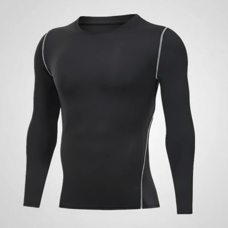 Thermounterwäsche-Set für Herren im Winter – Kompressions-Fleece-Unterwäsche, lange Unterwäsche, erste Schicht Sportbekleidung