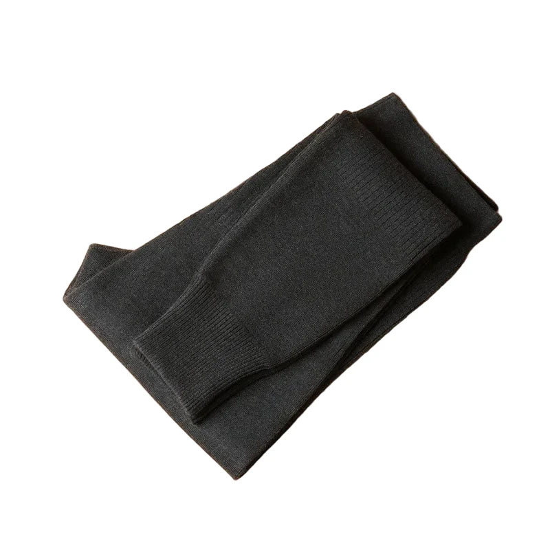 Kuschelige Winter-Thermo-Leggings aus Wolle – Elastische Leggings mit hohem Bund für ultimative Wärme