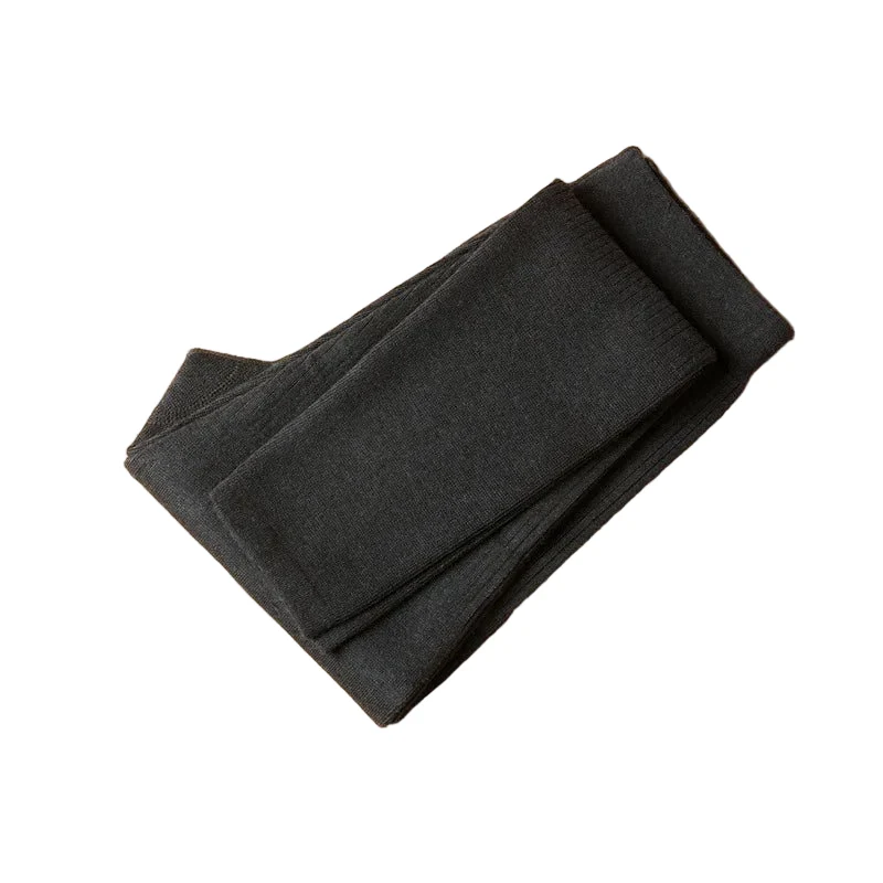Kuschelige Winter-Thermo-Leggings aus Wolle – Elastische Leggings mit hohem Bund für ultimative Wärme