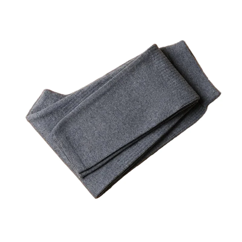 Kuschelige Winter-Thermo-Leggings aus Wolle – Elastische Leggings mit hohem Bund für ultimative Wärme
