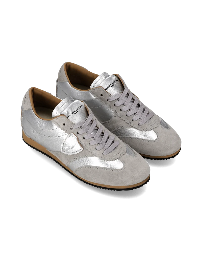 Sneakers Planche Women, Silver Grey
